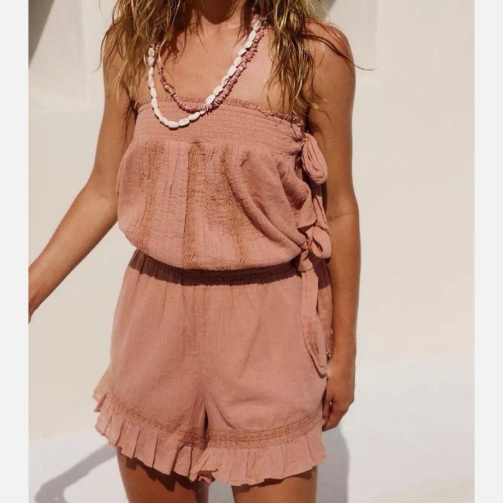 'Free People Feelin Fancy Romper